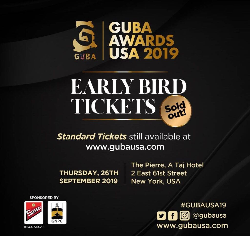 guba awards usa 2019